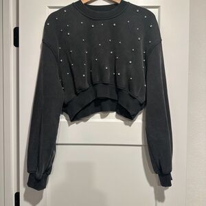 Zara Cropped Sweatshirt